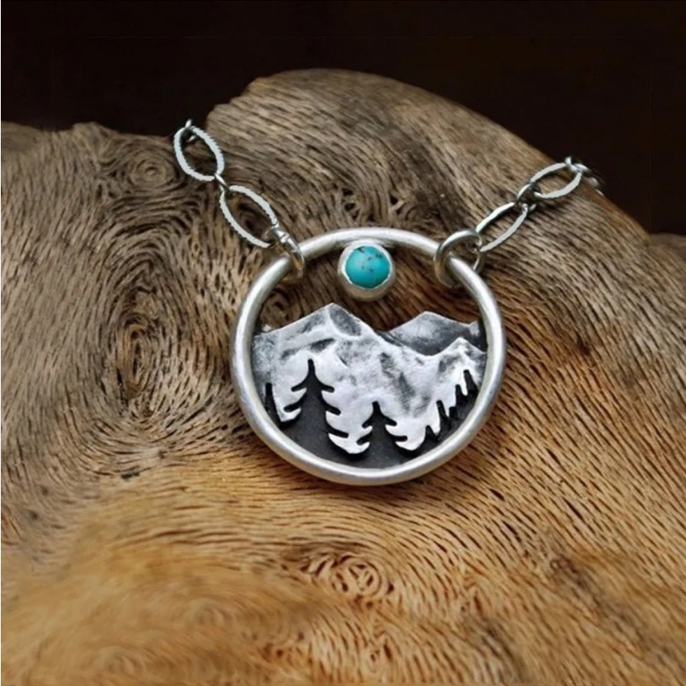 Rustic Pendant Necklace